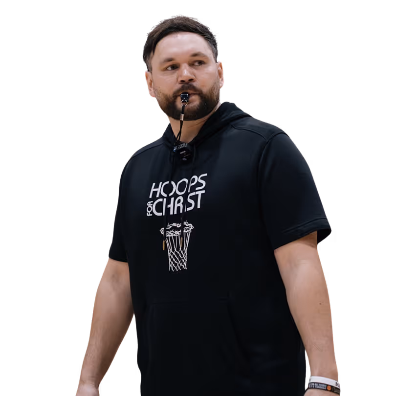 Phillip Morrison, US college guard, who has run a clinic at HoopLife