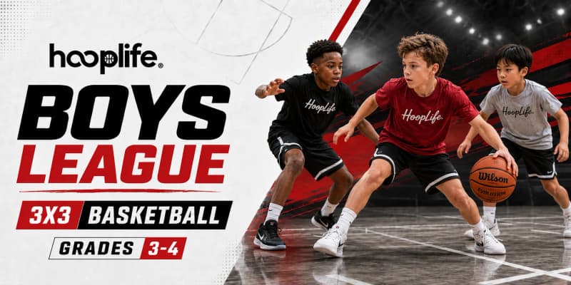 Boys 3x3 · Grades 3/4, HoopLife League