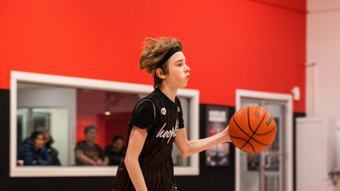 A HoopLife League game during the spring season in Regina